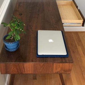 Writing Desk Clean, Minimalist Midcentury Design image 3