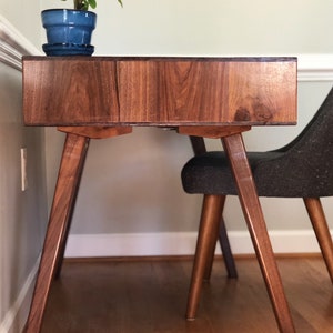 Writing Desk Clean, Minimalist Midcentury Design image 2