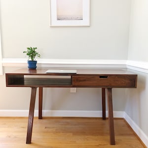 Writing Desk Clean, Minimalist Midcentury Design image 1