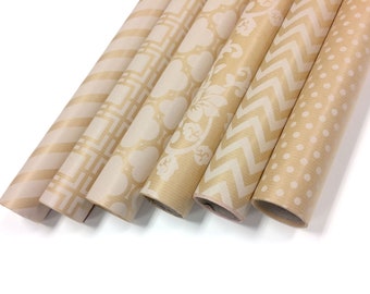 4 Rolls - Matte White Wrapping Paper 30 X 50Ft Per Roll