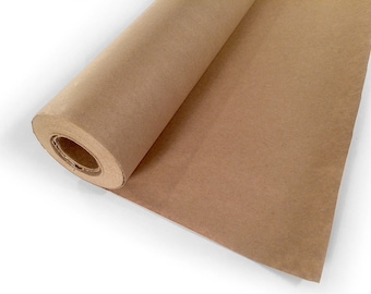 Note Card Cafe Kraft Paper | Brown Jumbo Roll | 17.75 x 1200 in (100ft) | Biodegradable | Great for Crafts, Gifts, Tablecloth, Postal