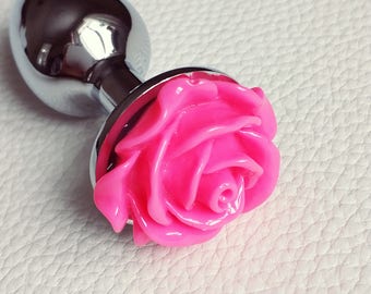 Pink Flower Butt Plug Bdsm Sex Toys Butt Plug Anal Plug Princess Plug Size S Pink Flower Butt Plug Bdsm Sex Toys Butt Plug Anal Plug Princess Plug Size S