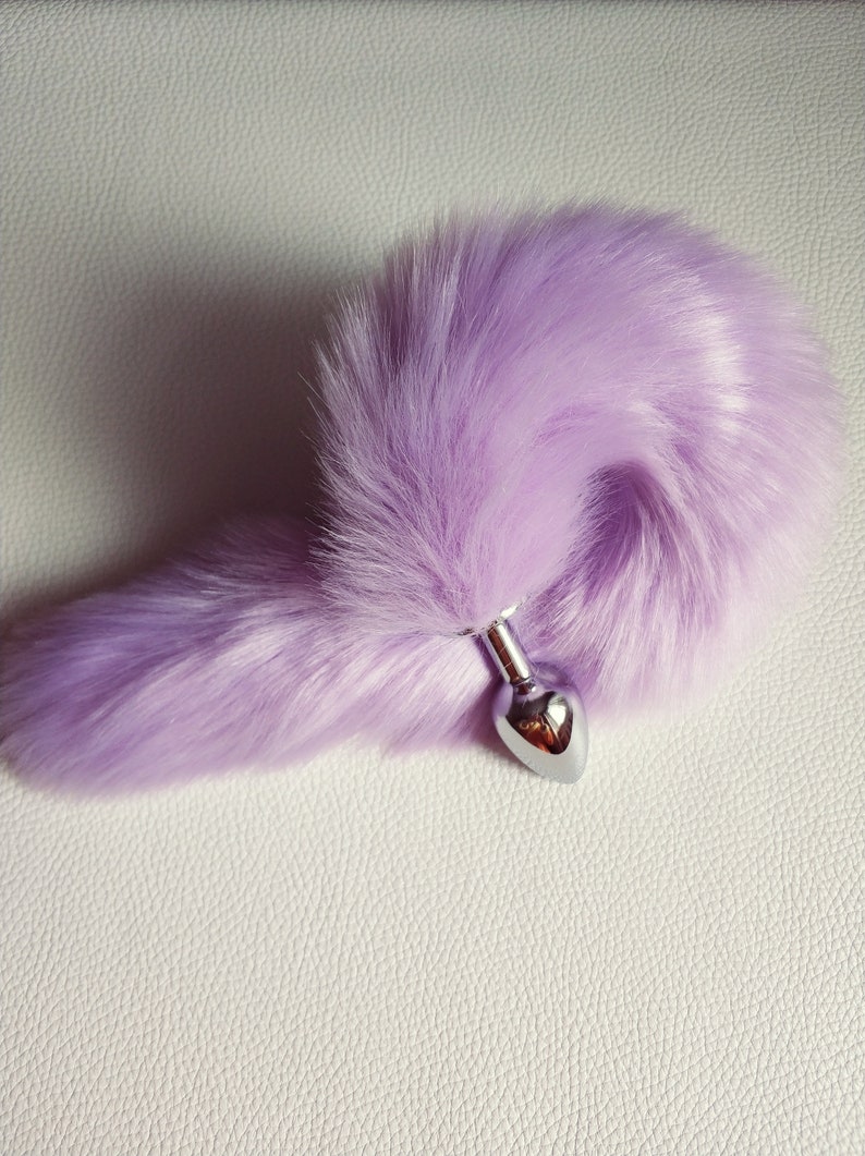 glass fox tail butt plug glass fox tail butt plug