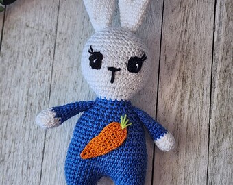 Easter Bunnies Dolls,Bunny Amigurumi Doll,Rabbit Doll,Stuffed Animal,Handmade Toy,Organic Toys,Hand Knit Doll,Baby shower gift