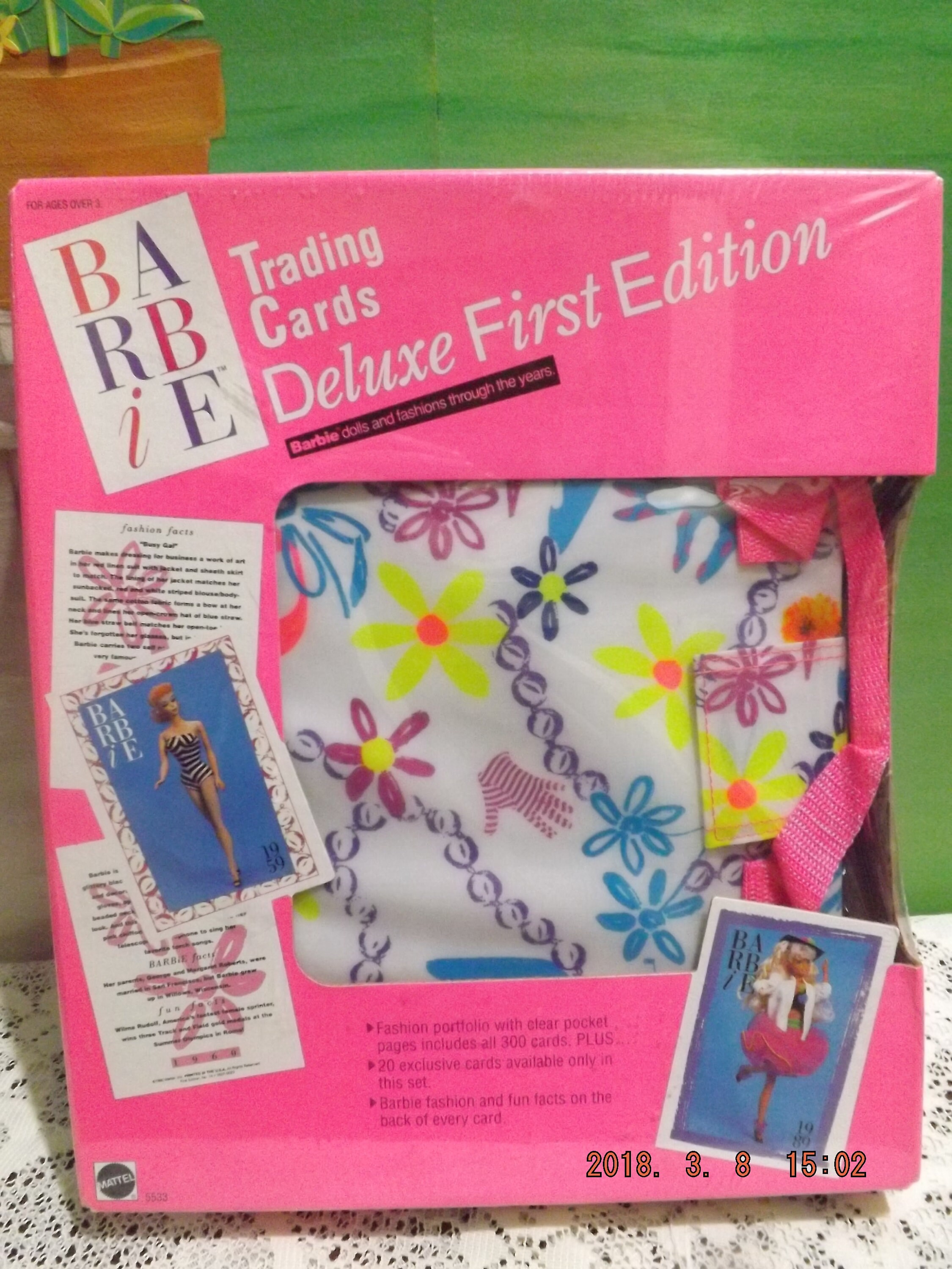 barbie trading cards