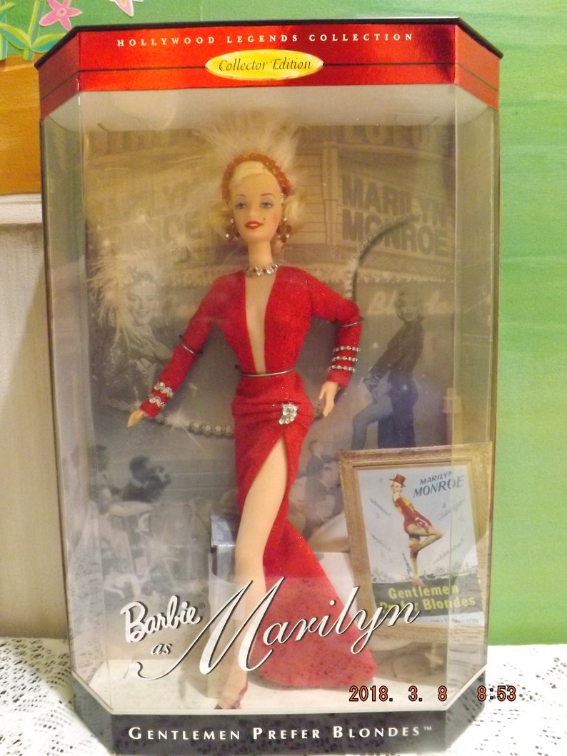 barbie as marilyn gentlemen prefer blondes