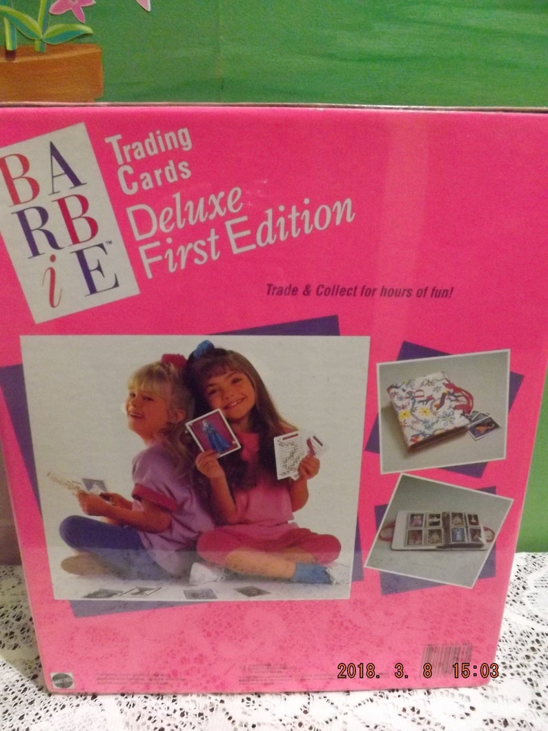 barbie trading cards deluxe first edition