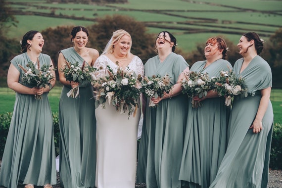 Sage Green Multi-way Dress