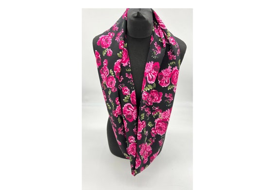 Infinity Scarf - Green Floral Infinity Scarf - Green Floral