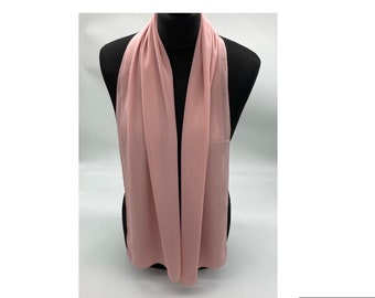 pink chiffon wrap