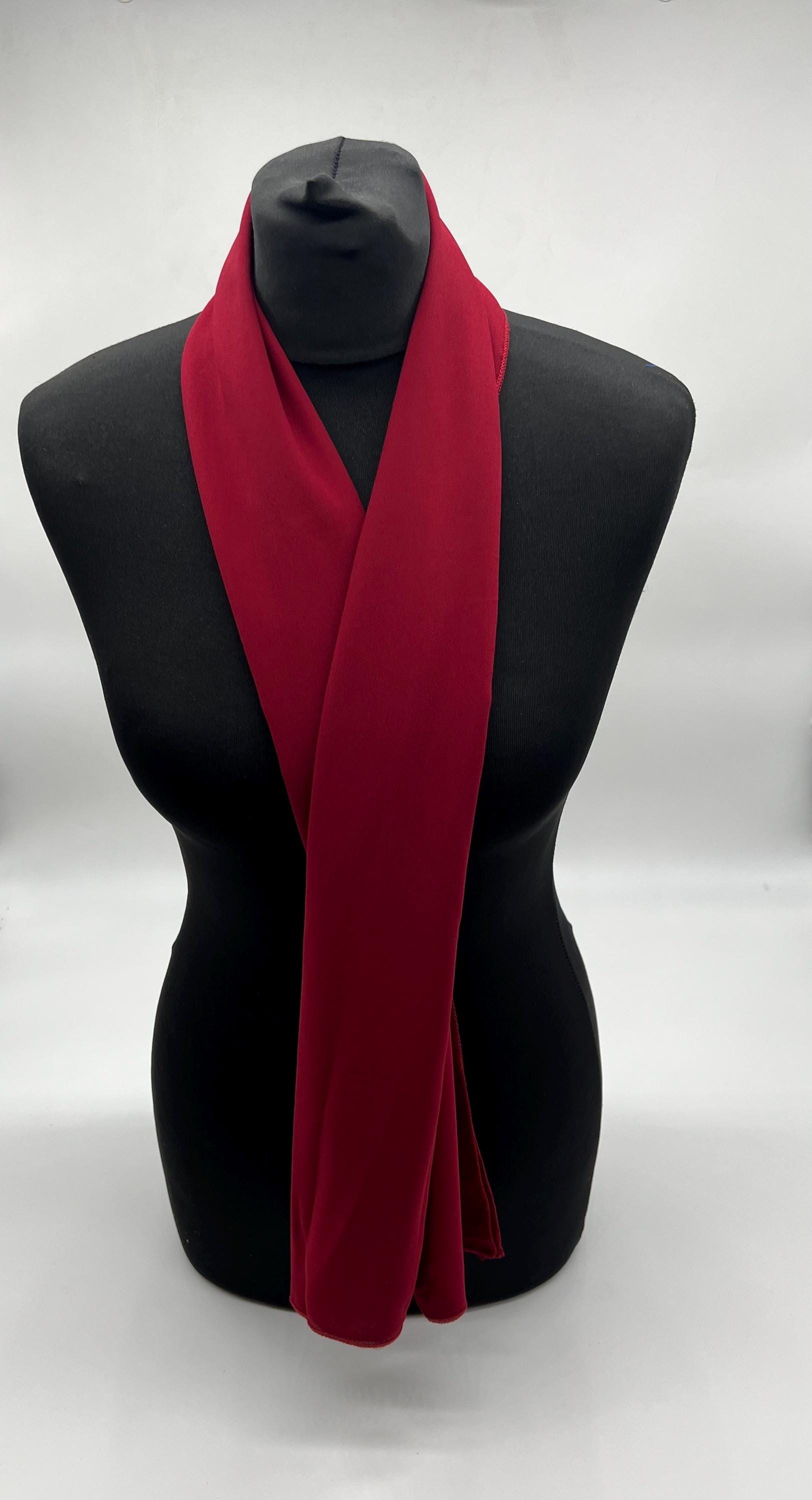 burgundy dress scarf Burgundy Velvet-Chiffon Strapless Gown with Draped Scarf shopaleena