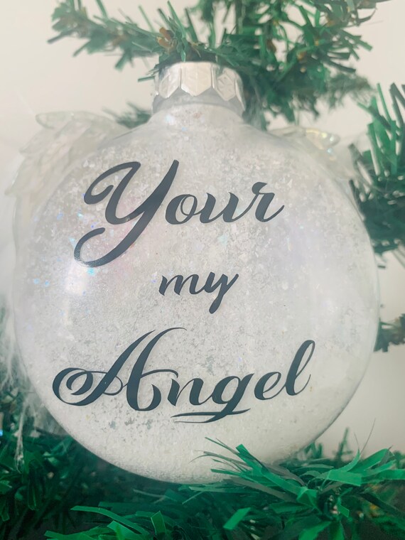 Angel Wings Ornament Special Love One Gift Remember Family | Etsy