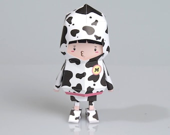 018 hipboy boogiehood paper toy template files etsy