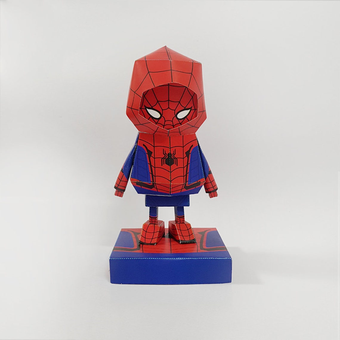 034_Spider man style Paper Craft Origami Template files | Etsy