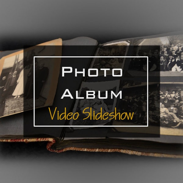 Photo Album, Video, Slideshows, Memory Book, Album Photo, Digital Scrapbook, Unique Keepsake, Memory Box, Scrapbook Album, Polaroid Album
