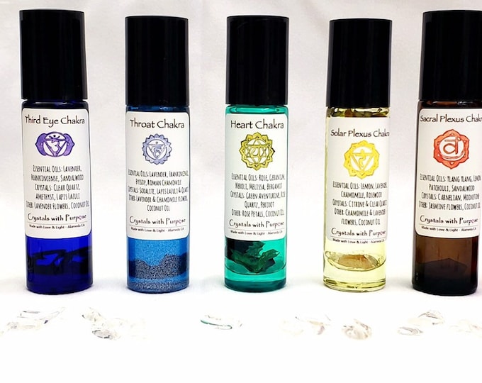 All Chakra Essential Oil Set