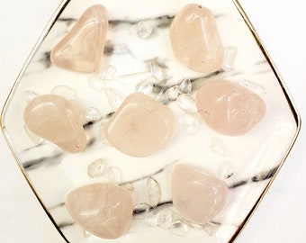 Rose Quartz Tumbled Crystals