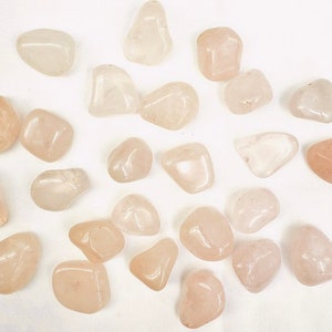 Rose Quartz Tumbled Crystals image 2