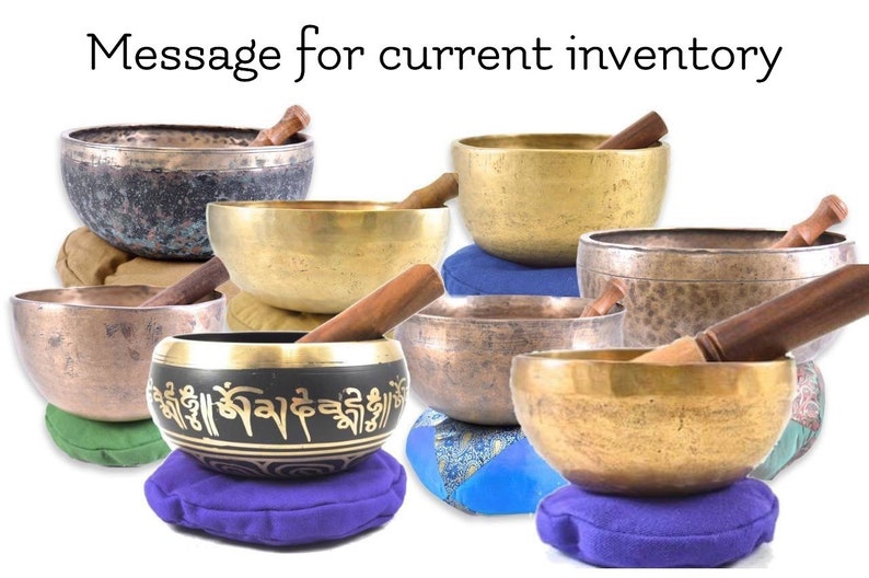 Pure Quartz Crystal Singing Bowls Etsy