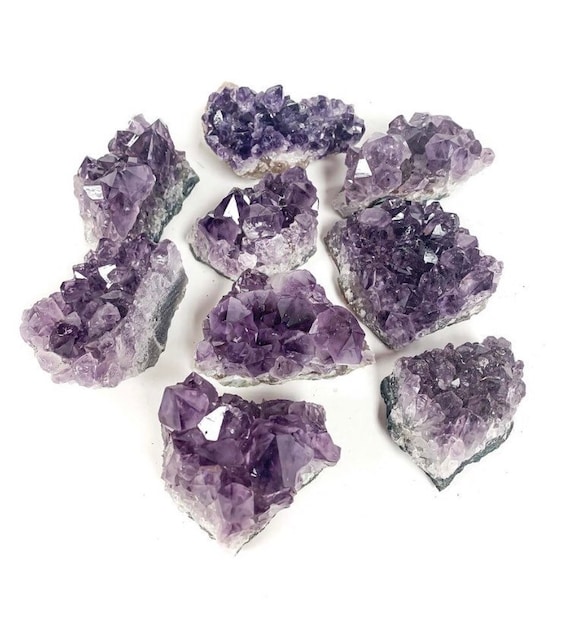 Amethyst and Quartz Druzy Pendant Reduced price for chip on back side.