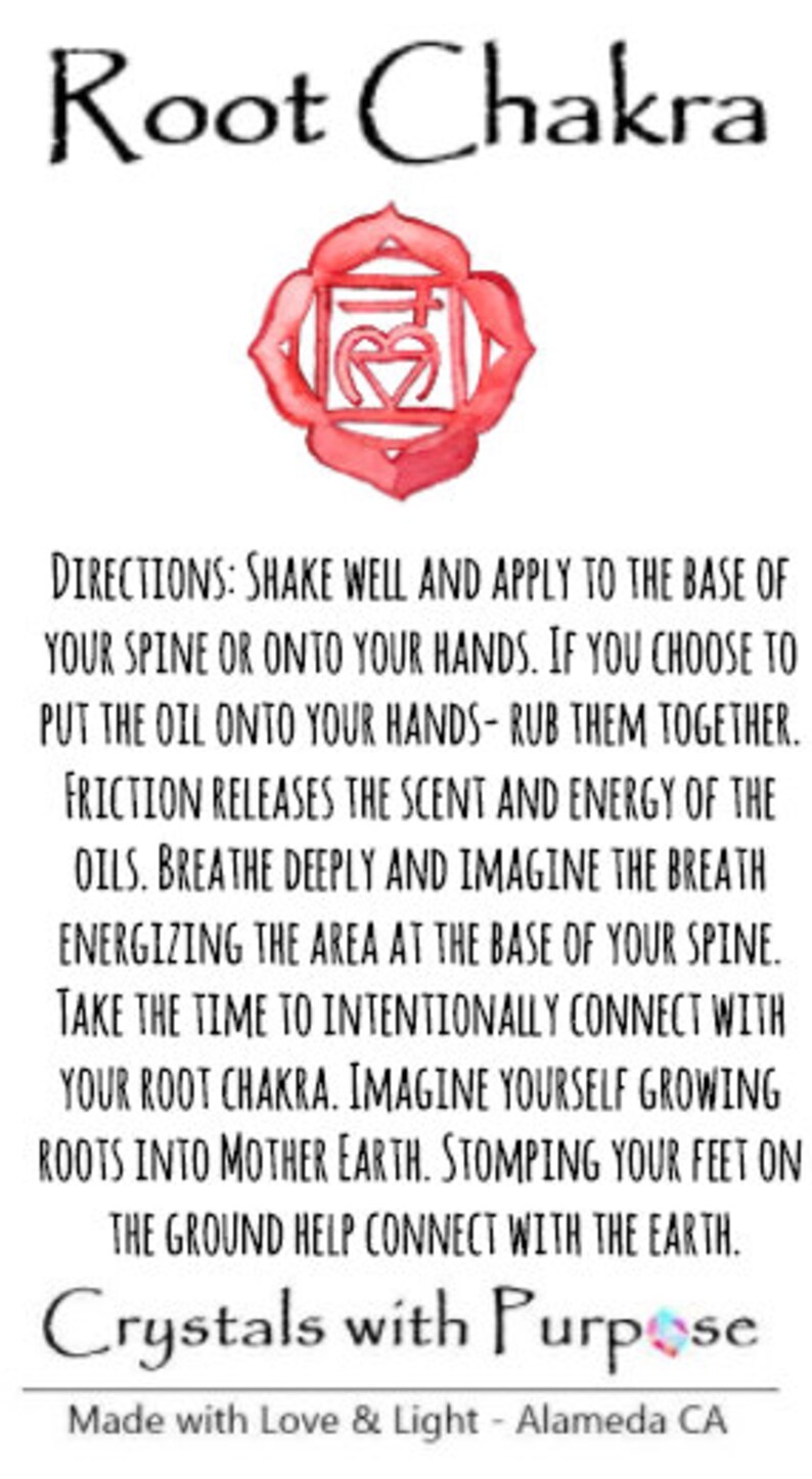 Root Chakra Essential Oil image 4