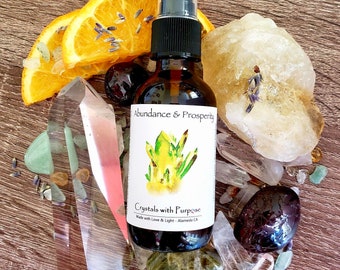 Abundance & Prosperity Crystal Essence Spray