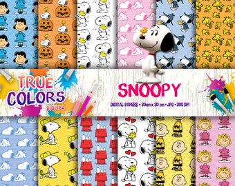Printable Snoopy Birthday Party Decoration Peanuts Charlie Etsy
