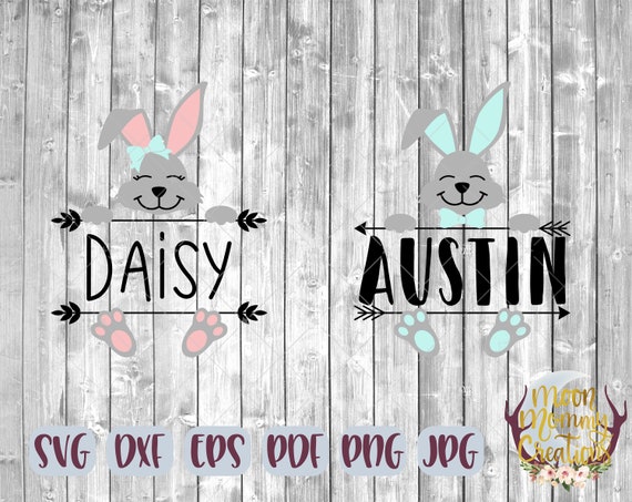 Easter Bunny Boy Girl Name Personalized Design Pack Bundle Etsy Easter Bunny Boy Girl Name Personalized Design Pack Bundle Etsy