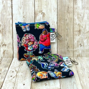 80’s Cartoons Coin Purse Wallet RTS