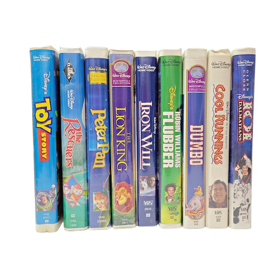 Vintage Disney VHS Movies U-pick 101 Dalmatians Cool - Etsy