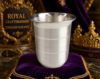 97% Purity Pure Silver Glass - Baby Shower Gift, Baby Gift Baby Shower Gift