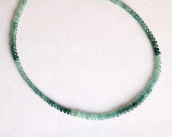 Natural Grandidierite Smooth Rondelle Beads,4.5-6 mm Beads, Grandidierite Jewelry Making Bead, Plain Grandidierite, 15 Inches