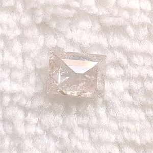 Bague de fiançailles en diamant blanc naturel de qualité VS2 sans conflit de 0,40 cts 3,7X4,8 mm Bague de fiançailles en forme de diamant en vrac