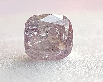 0.30 Carats Natural Pink Diamond Cushion, 3.5X3.8 mm Pink Diamond Conflict Free VVS1 Quality Natural Diamond Full Cut Cushion Shape B6785