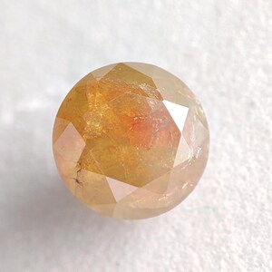 1 Carat Yellow Diamond Brilliant cut Round 5.7 mm Natural Yellow Diamond Shape Conflict Free S1 Quality Loose Diamond round brilliant J884DA