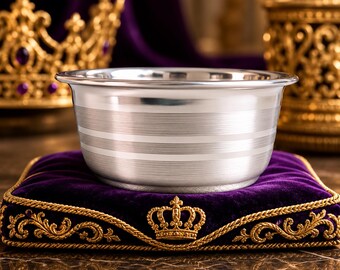 97% Purity Pure Silver Bowl - Baby Shower Gift, Baby Gift Baby Shower Gift