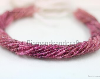 Faceted Multi Color Spinel Beads