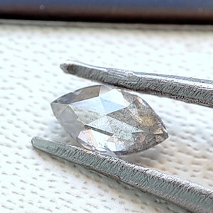 0.20 Carat Salt Pepper Diamond rose Cut Marquise 2.8X5 mm Conflict Free Loose Fancy Diamond rose cut marquise Natural Diamond Marquise J5011