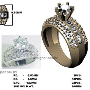 Servizio di anelli CAD, anello di fidanzamento personalizzato, design fatto a mano, fede nuziale, schizzo artistico dell'anello, rendering CAD 3D dell'anello, replica dell'anello realizzata a mano