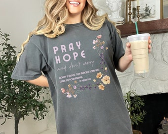 Padre Pio Shirt Comfort Colors® Padre Pio Art Faith Based Shirt for Women Catholic Gift Catholic Saints Catholic Tshirt Faith Shirt