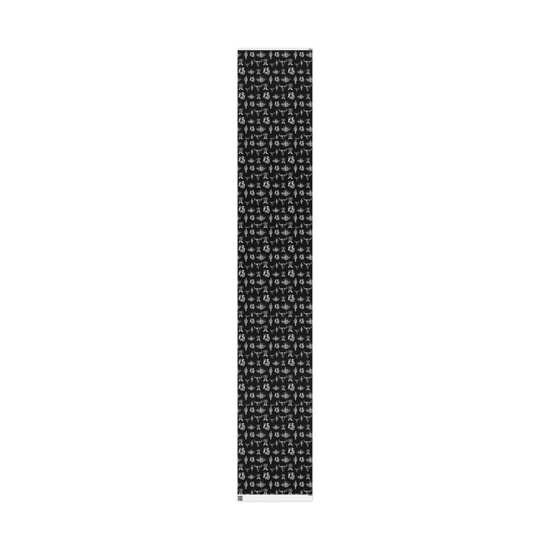 Western Goth Toile Wrapping Paper, Cowgirl Toile Gift Wrap in Black, Western Country Design, Birthday, Christmas, Holiday Wrap, Rodeo Girl, image 9