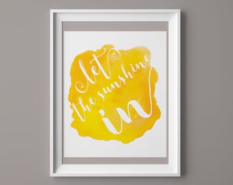 Let the Sunshine Art | Etsy Let the Sunshine Art | Etsy