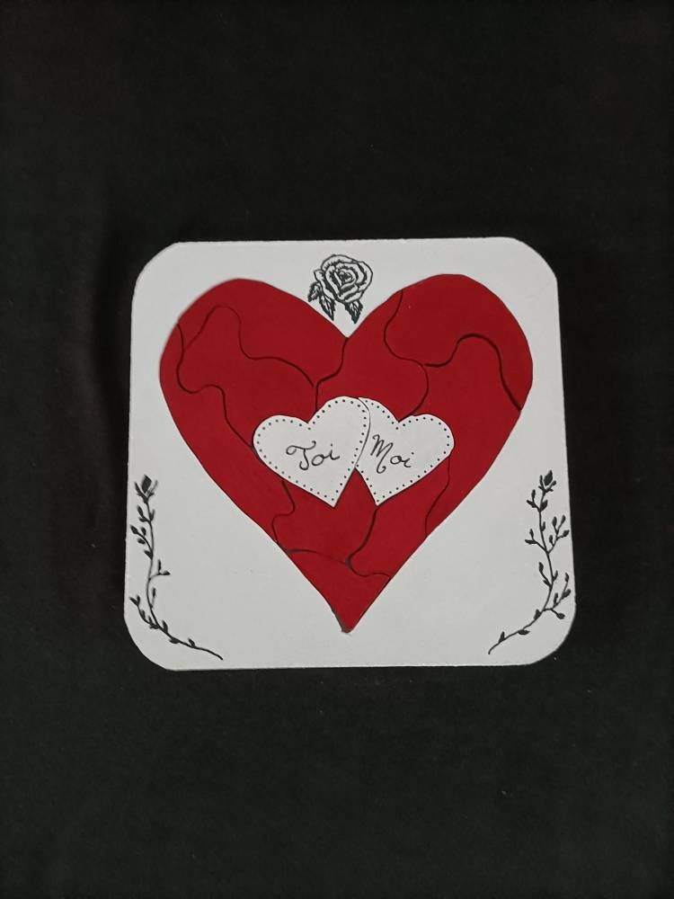 Puzzle Coeur/Amour Saint Valentin