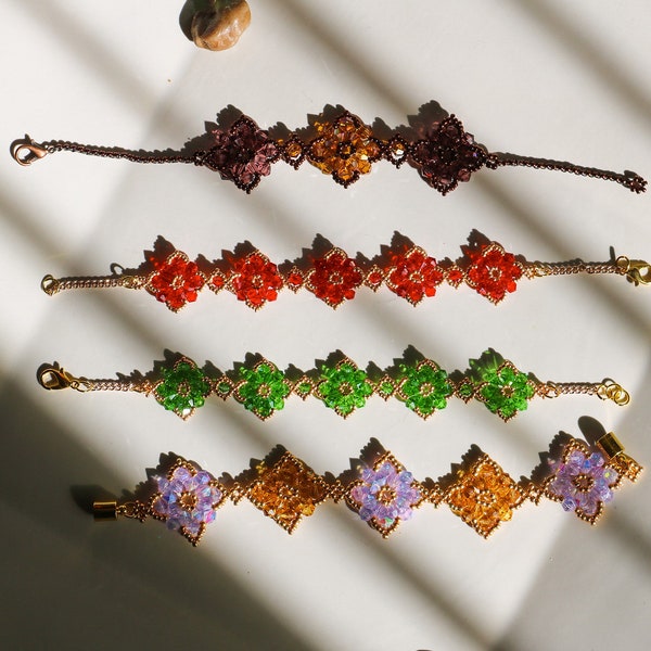 Various Sparkly Oriental Style Bracelets