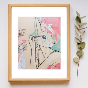 Because I'm worth it - reproduction | acrylique | affiche | art deco