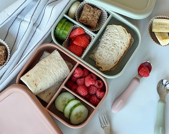 Silicone Bento Lunch Box – Award-Winning, Eco-Friendly, Leakproof