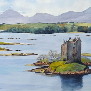 Castle Stalker in Scotland