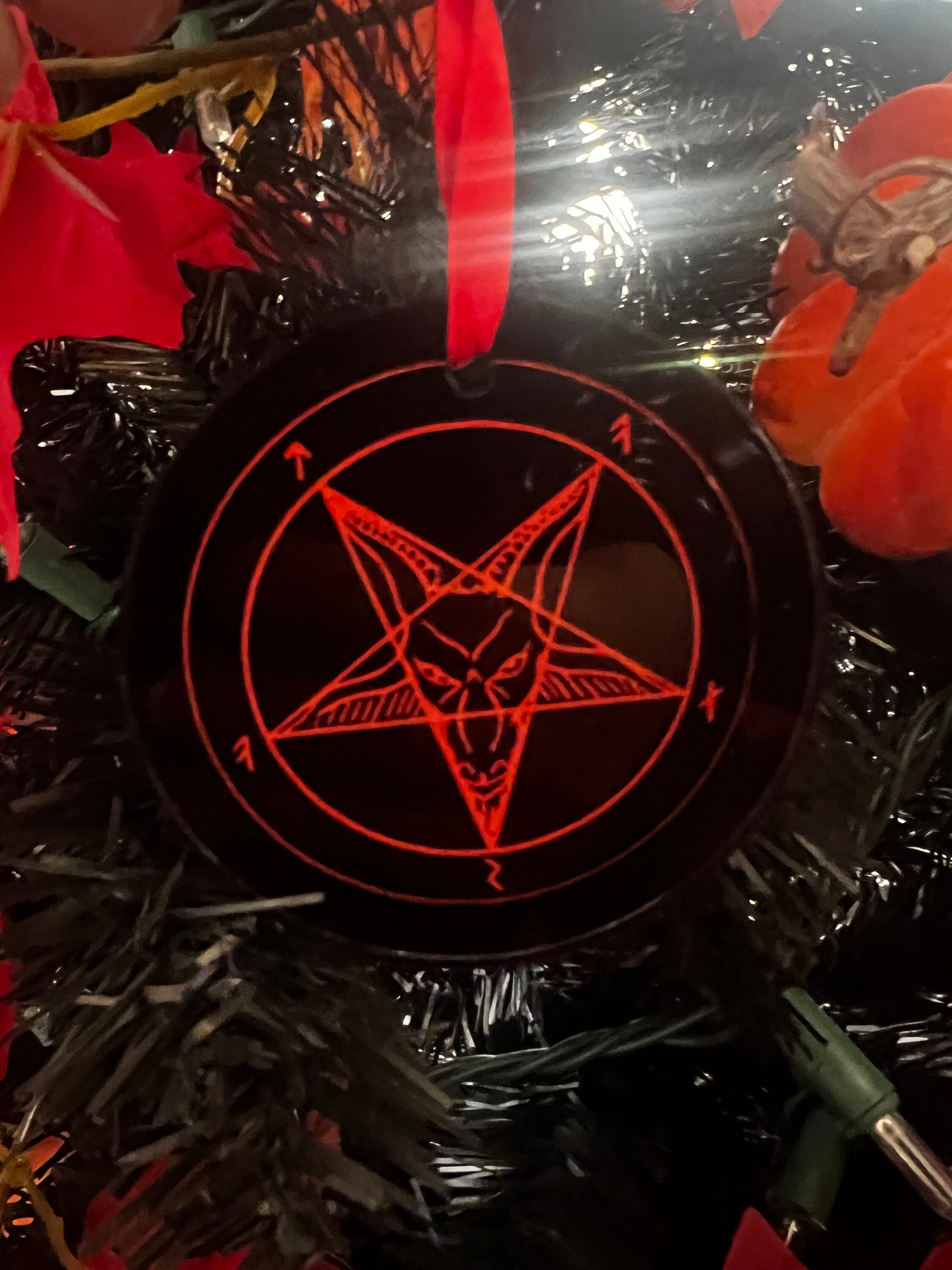 Pentagram Tree Topper - Etsy