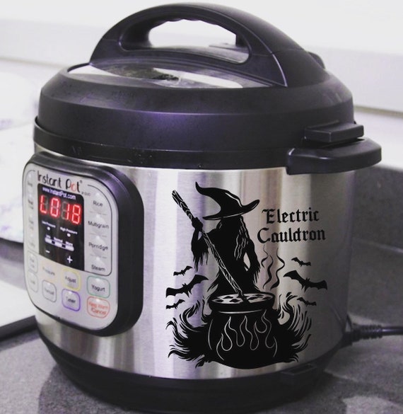 Electric cauldron instant pot kitchen which decal