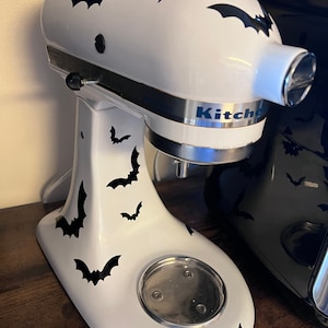 Bat decal decor kitchen aid mixer decor